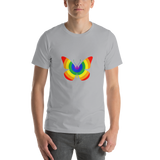 Rainbow Butterfly Unisex T-shirt - TreasureNoni