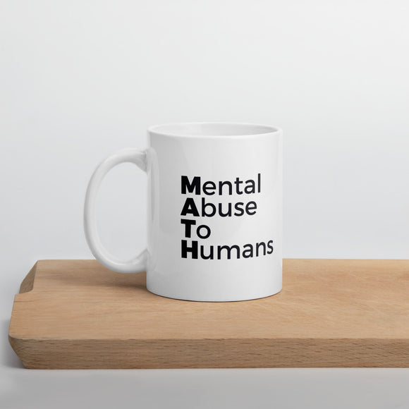 Math Humor Mug, Funny Math Gift, Math Mug, Math Humor Gift, Math Teacher Gift, I Hate Math Mug - TreasureNoni