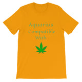Aquarius Compatibility Zodiac Unisex T-Shirt - TreasureNoni