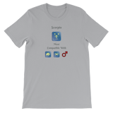 Scorpio Compatible With Men Unisex T-Shirt - TreasureNoni