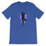 Yoga Lovers Butterfly T-Shirt Inspiration Transformation and Growth Graphic T-Shirt For Women - TreasureNoni