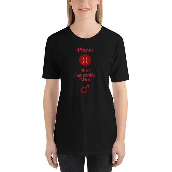 Pisces Compatible With Men Unisex T-Shirt - TreasureNoni