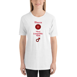 Pisces Compatible With Men Unisex T-Shirt - TreasureNoni
