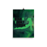 Yoga Inspiration Poster Wall Art - TreasureNoni