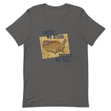Patriotic 4th of July Shirt, 4th of July Graphic Tee, United We Stand Shirt, Patriotic Short-Sleeve Unisex T-Shirt - TreasureNoni
