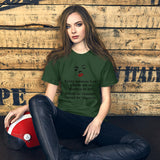 Marilyn Monroe Marilyn Manson Funny Humor Women humor Short-Sleeve Unisex T-Shirt - TreasureNoni