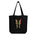 Yoga Lover Yoga Pose Butterfly Eco Tote Bag - TreasureNoni