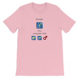Scorpio Compatible With Men Unisex T-Shirt - TreasureNoni