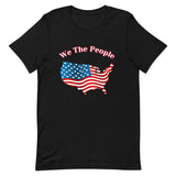 Patriotic Shirt, American Flag T-Shirt, 4th of July Short Sleeve Unisex T-shirt - TreasureNoni