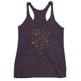 Tree of Life Thrive Women's Racerback Tank Graphic Design Yoga Shirt - TreasureNoni