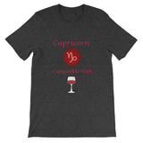 Zodiac Capricorn Sign Compatibility Unisex T-Shirt - TreasureNoni