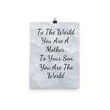 Gift For Mom, Mother's Day Gift, Mother's Day Wall Art Poster - TreasureNoni
