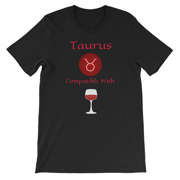 Zodiac Taurus Sign Compatibility Unisex T-Shirt - TreasureNoni