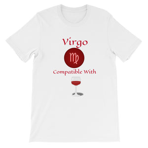 Zodiac Virgo Sign Compatible Unisex T-Shirt - TreasureNoni