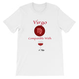 Zodiac Virgo Sign Compatible Unisex T-Shirt - TreasureNoni