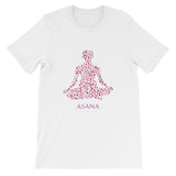 Yoga Pose Asana Short-Sleeve Unisex T-Shirt - TreasureNoni