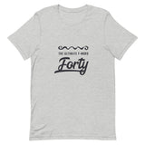 40th Birthday Shirt, 40th Birthday Gift, 40th Birthday Short-Sleeve Unisex T-Shirt - TreasureNoni