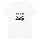 40th Birthday Shirt, 40th Birthday Gift, 40th Birthday Short-Sleeve Unisex T-Shirt - TreasureNoni