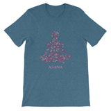 Yoga Pose Asana Short-Sleeve Unisex T-Shirt - TreasureNoni