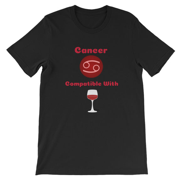Zodiac Cancer Sign Compatibility Unisex T-Shirt - TreasureNoni