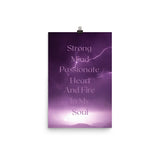 Affirmation Wall Art, Inspirational Poster, Motivational Quotes - TreasureNoni