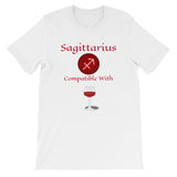 Zodiac Sagittarius Sign Unisex T-Shirt - TreasureNoni