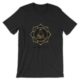 Buddha Meditate Short-Sleeve Unisex T-Shirt Meditation T-Shirt - TreasureNoni