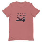 40th Birthday Shirt, 40th Birthday Gift, 40th Birthday Short-Sleeve Unisex T-Shirt - TreasureNoni