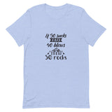 50th Birthday Shirt, 50 Rocks Birthday T-Shirt, 50 Years Old Short-Sleeve Unisex T-Shirt - TreasureNoni