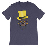 Dapper Skull Short-Sleeve Unisex T-Shirt - TreasureNoni