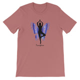 Yoga Lovers Butterfly T-Shirt Inspiration Transformation and Growth Graphic T-Shirt For Women - TreasureNoni