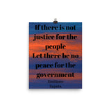 Inspirational Quote Mexican Revolutionary Emiliano Zapata Poster - TreasureNoni