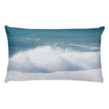 Ocean Waves Throw Pillow - TreasureNoni
