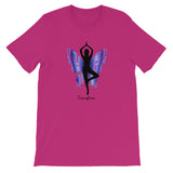 Yoga Lovers Butterfly T-Shirt Inspiration Transformation and Growth Graphic T-Shirt For Women - TreasureNoni
