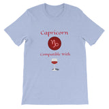 Zodiac Capricorn Sign Compatibility Unisex T-Shirt - TreasureNoni
