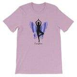 Yoga Lovers Butterfly T-Shirt Inspiration Transformation and Growth Graphic T-Shirt For Women - TreasureNoni