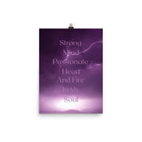 Affirmation Wall Art, Inspirational Poster, Motivational Quotes - TreasureNoni
