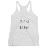 Zen Life Women's Racerback Tank Zen Workout Racerback Tank - TreasureNoni