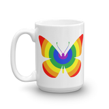 Rainbow Butterfly Mug - TreasureNoni