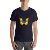 Rainbow Butterfly Unisex T-shirt - TreasureNoni