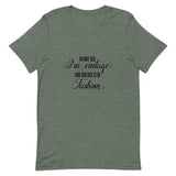 70th Birthday Shirt, 80th Birthday T-Shirt, Vintage Birthday Short-Sleeve Unisex T-Shirt - TreasureNoni