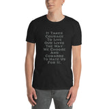 Courage T-shirt - TreasureNoni