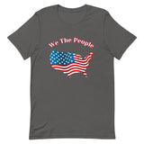 Patriotic Shirt, American Flag T-Shirt, 4th of July Short Sleeve Unisex T-shirt - TreasureNoni
