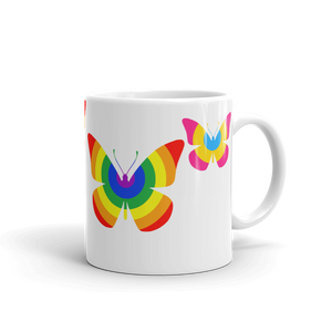 LGBT Butterfly Mug - TreasureNoni