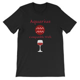 Zodiac Aquarius Sign Compatibility Unisex T-Shirt - TreasureNoni