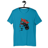 Day Of The Dead Fashion - Sugar Skull Flower Crown - Halloween Costume - Dia De Los Muertos - Fall Shirt - Unisex Graphic TeeShort-Sleeve Unisex T-Shirt